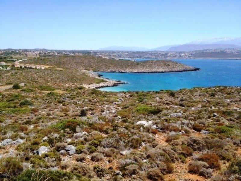 Tersana Küstengrundstück mit Sandstrand auf Kreta zum Verkauf Grundstück kaufen